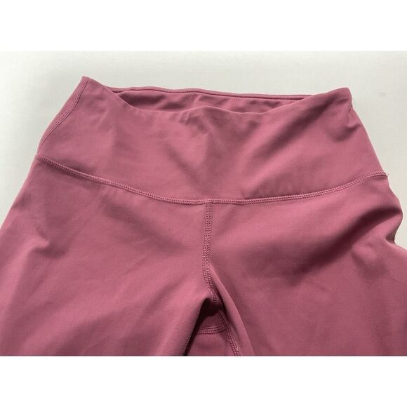 Yogalicious Lux High Waisted Cropped Leggings Womens Sz Small Pink Orchid Haze - Picture 3 of 7